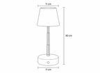Lampe LED Sans Fil Télescopique