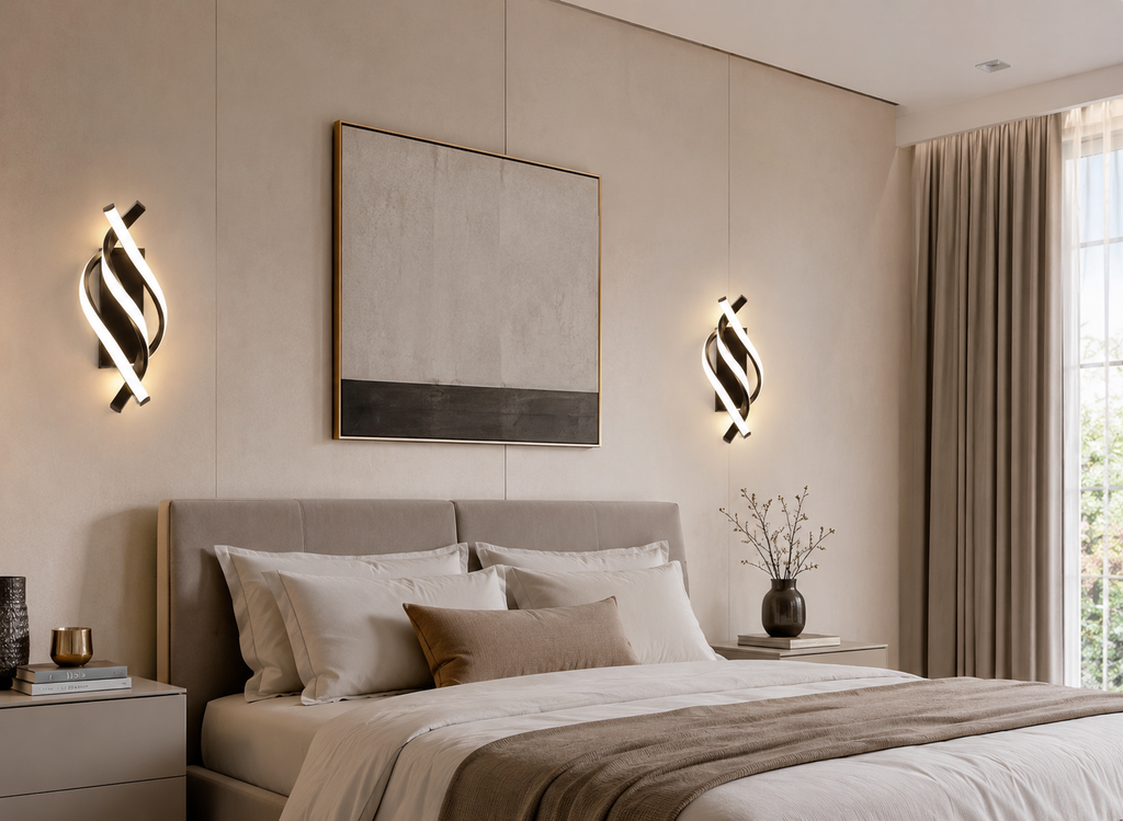Applique Murale LED Nero