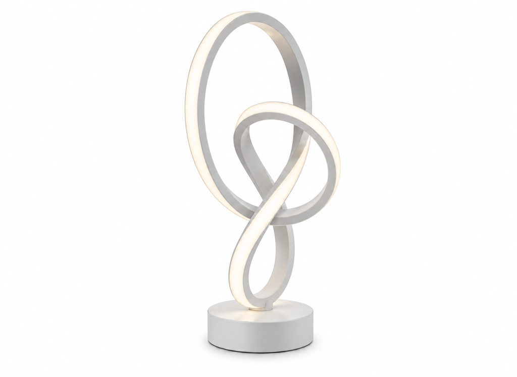 Lampe LED Sculpturale Entrelacée