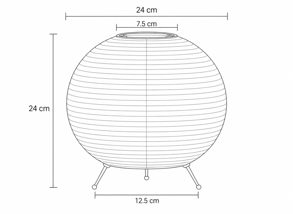 Lanterne Japonaise en Papier de Riz