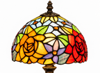 Lampe de Table Vitrail Tiffany
