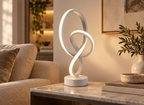 Lampe LED Sculpturale Entrelacée