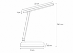 Lampe de Bureau LED Pliable USB