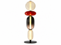 Lampe Design Nordic Quatuor Ivoire, Rouge & Fumé