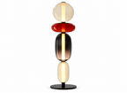 Lampe Design Nordic Quatuor Ivoire, Rouge & Fumé
