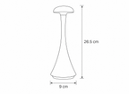 Lampe Champignon Tactile Noire