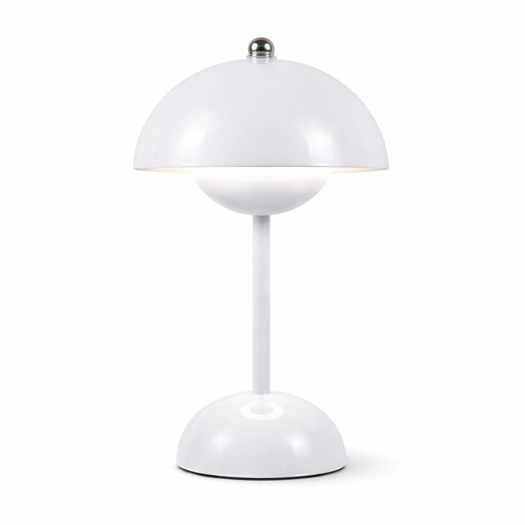 Lampe de Table Design Nordique Blanche