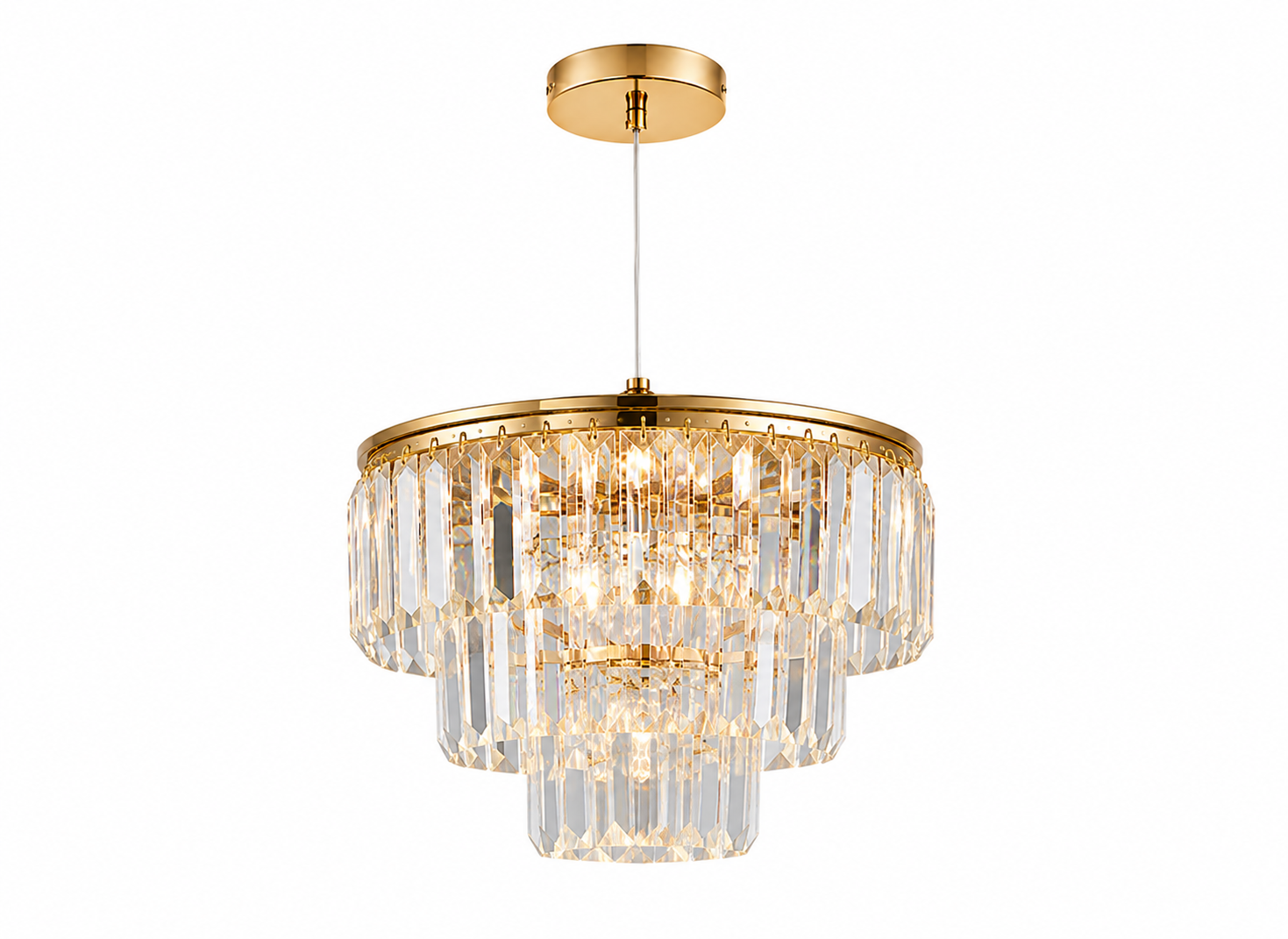 Lustre Cristal Impérial LED