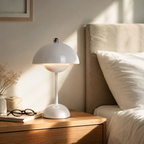 Lampe de Table Design Nordique Blanche